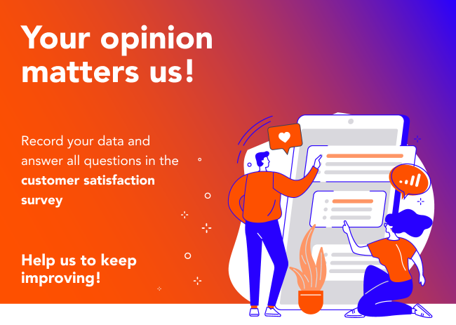 Your opinion matters us!